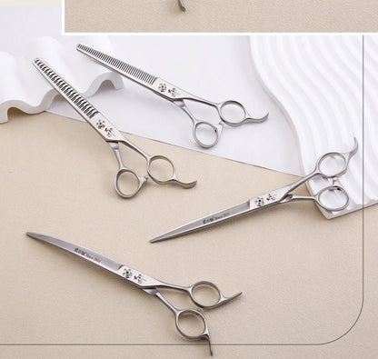 Fenice Slim Narrow Dog Grooming Scissors Set Straight/Curved/Thinner/Chunker Shears Scissors Specialized for KR and JP Groomers