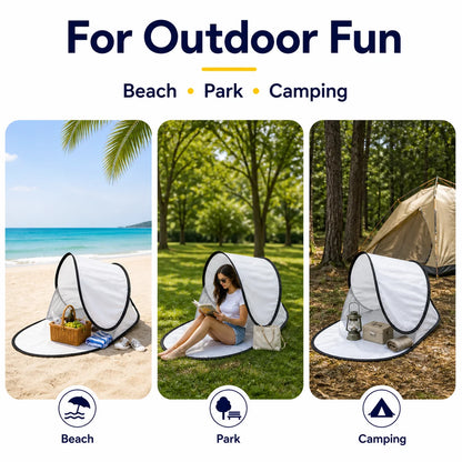 Outdoor portable automatic pop-up beach tent sunshade UV protection camping tent fishing and picnic tent practical tent Wholesla
