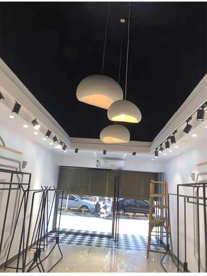 Nordic Minimalist Wabi-Sabi E27 LED Pendant Lights Modern Ceiling Chandelier For Dining Room Bedroom Bar Loft Home Hanging Lamp