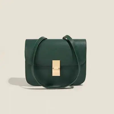 Luxury Designer Tofu Bags Square Bag One Shoulder Crossbody Bag Fashion Handbags Top Quality Genuine Leather Women's Bag Chic