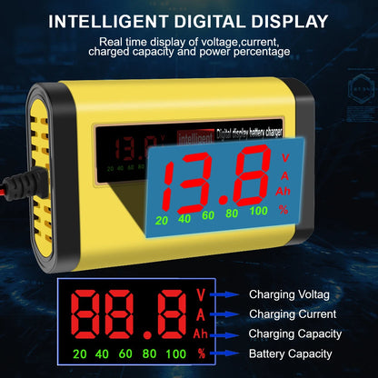 Car Battery Charger Intelligent Smart Battery Charging Pulse Repair Tools Auto Accessories For SUV Motorcycle Truck RV Universal