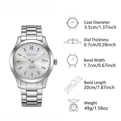1Pcs Unisex Jewelry Watch Women's Wristwatch Accessories Silver Fashion Business Elegant Classic Exquisite Retro Light Luxury Y2K Party Gathering Daily Wear Birthday Holiday Gift Travel Vacation Music Festival Perfect Gift