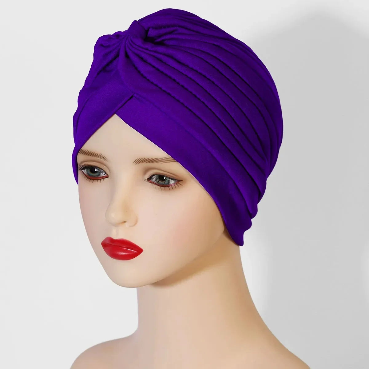 Women's Elastic Pullover Yoga Hat Watermelon Headscarf Hat Indian Headwrap Middle Eastern Muslim Hat