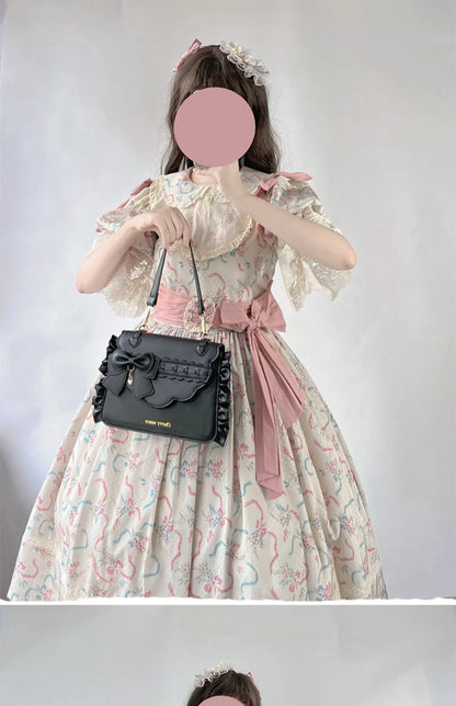 Sweet Ita Bag 2026 Elegant Lolita Bag Ladies Cute Girls Bow Crossbody Bag Popular JK Uniform Shoulder Bag Autumn Bolso Сумка
