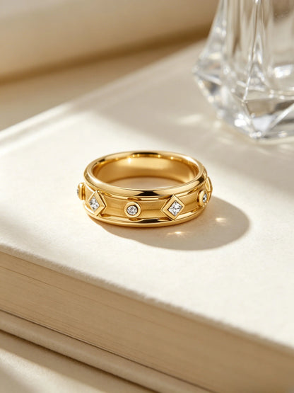 2026 DYUH Original New Product Fashion R100-115 Ring Women's High Quality Jewelry Romantic Versatile Christmas Gift