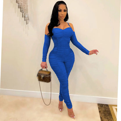 Jumpsuits Women Jumpsuit Birthday Outfits Women Jumpsuit Woman 2022 Club Outfits for Woman One Pieces Rompers Sexy Outfit Club