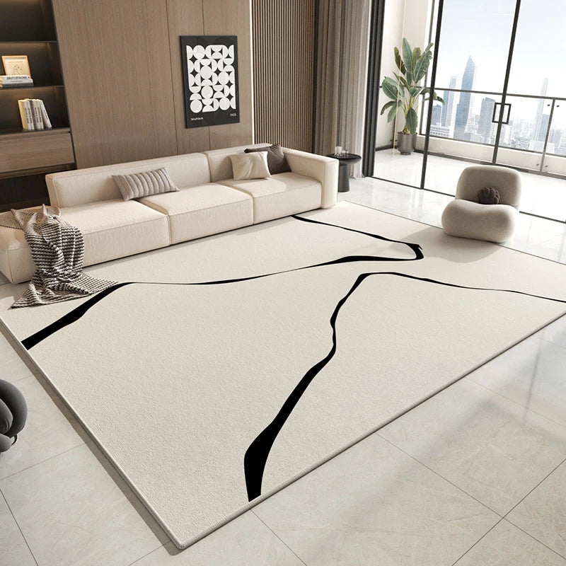 French Light Luxury Sofa Coffee Table Rug Bedroom Bedside Carpets Large Area Living Room Decoration Rugs Cloakroom Decor Carpet
