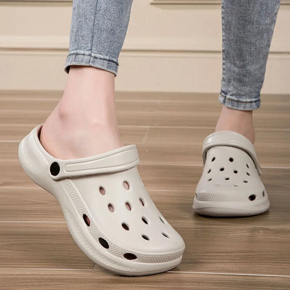 2026Summer Men Clogs Sandals Men's and Women's Leisure Slippers Beach Slides Home Garden Shoes Outdoor Sandals Plus Size46 47 48