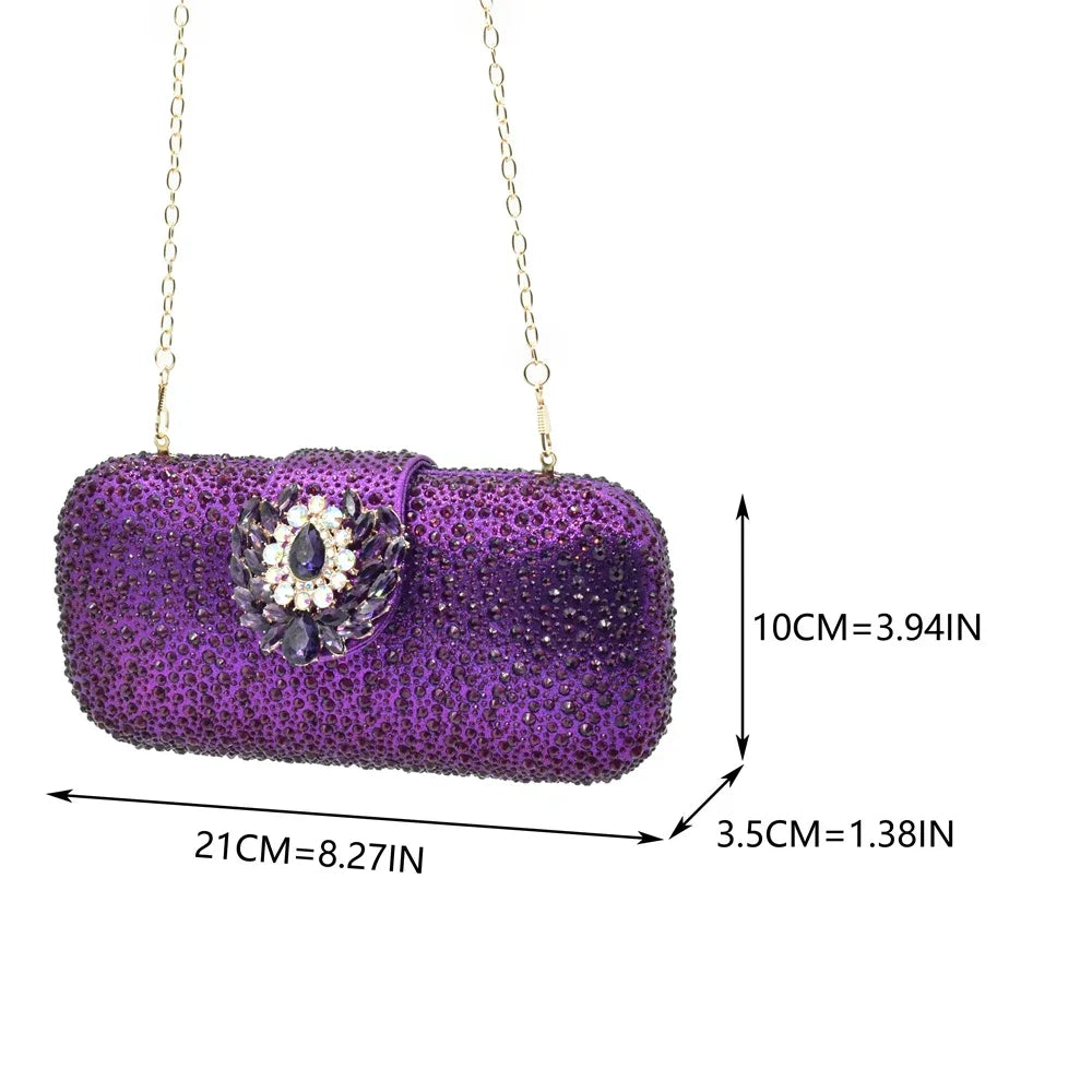 Fashion Party Shoes and Bag Match for Women Shoes for Women and Bag 2026 Designer Luxury Rhinestone African Women Wedding Pumps
