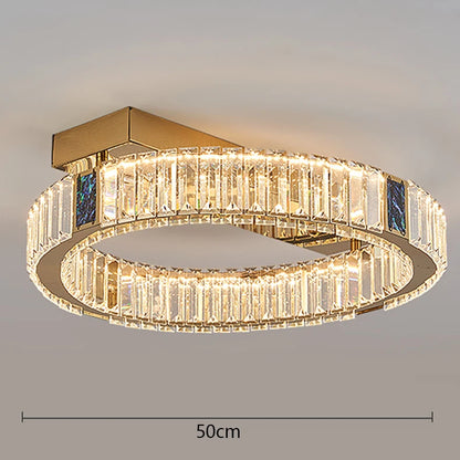 Home Decoration Pendant Lights, Luxury Crystal Living Room Chandelier, Bedroom Pendant Lamp, Ceiling Light, Indoor Lighting