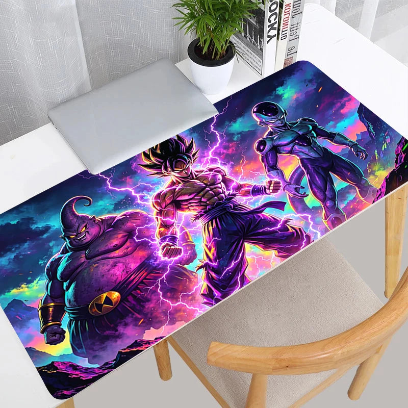Dragon Ball Z Mouse Pad Large Mouse Mat Computer Keyboard Pad XXL Colorful Desk Mat Laptop Gaming Accessories DBZ Anime Mousepad