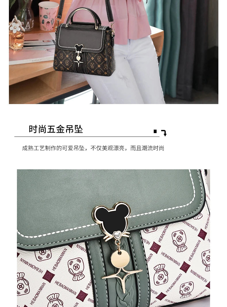 Women's bag  New Female Shoulder bag Handbag for 2026 Fashion shoulder bags crossbody luxury designer handbag bags for women