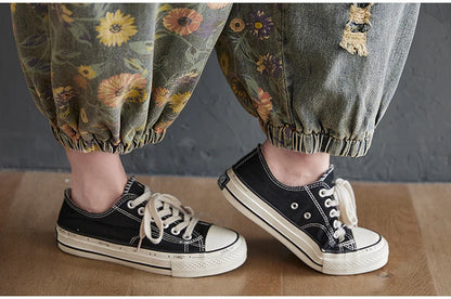 Casual Oversized Print Floral Denim Overalls For Women Loose Wide Leg Mom Jeans Rompers And Jumpsuit Cargo Straps Baggy Pants