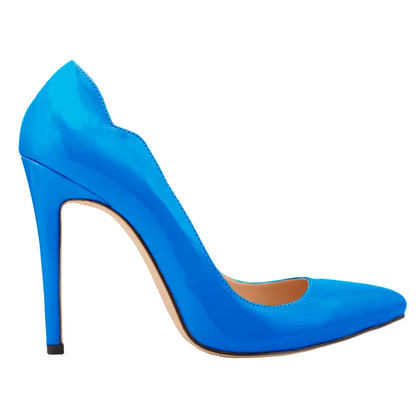 Women Pumps Fashion Sexy 11cm High Heels Classic Pointed Toes Ship-on Stilettos Elegant Thin Heel Jazz Dance Dress Wedding Shoes
