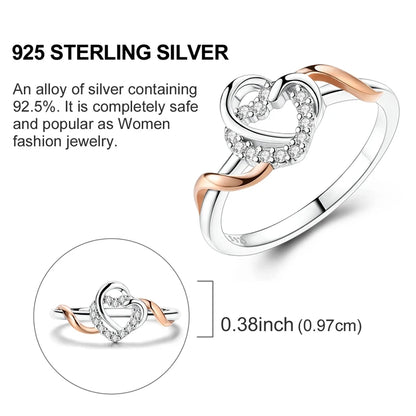 Original 925 Sterling Silver Ring Sun Star Moon Love Bowknot Sunflower Ring For Women Wedding Anniversary Ring Jewelry Gift