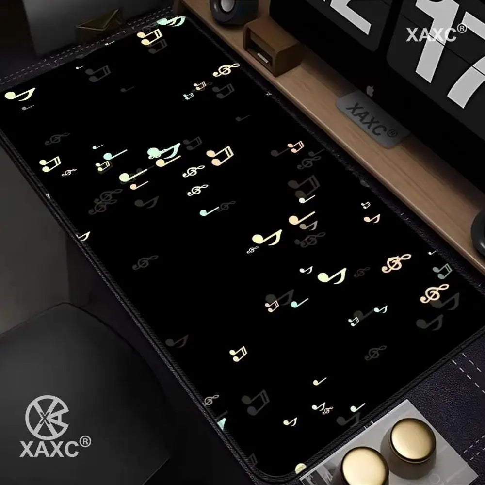 Musical Symbols Mouse Pad large keyboard mouse desk pad non-slip rubber gaming mouse pad laptop mouse carpet XAXC