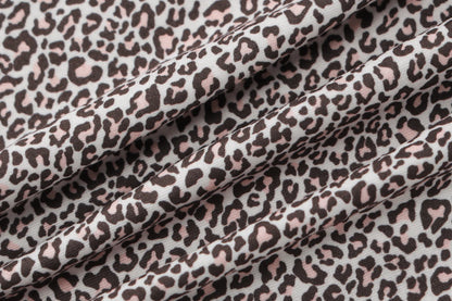 Hugcitar Fashion Leopard Print Slips Patchwork Lace Bow Sexy Slim Crop Camis Top Summer Women Festival Party Clothes Streetwear