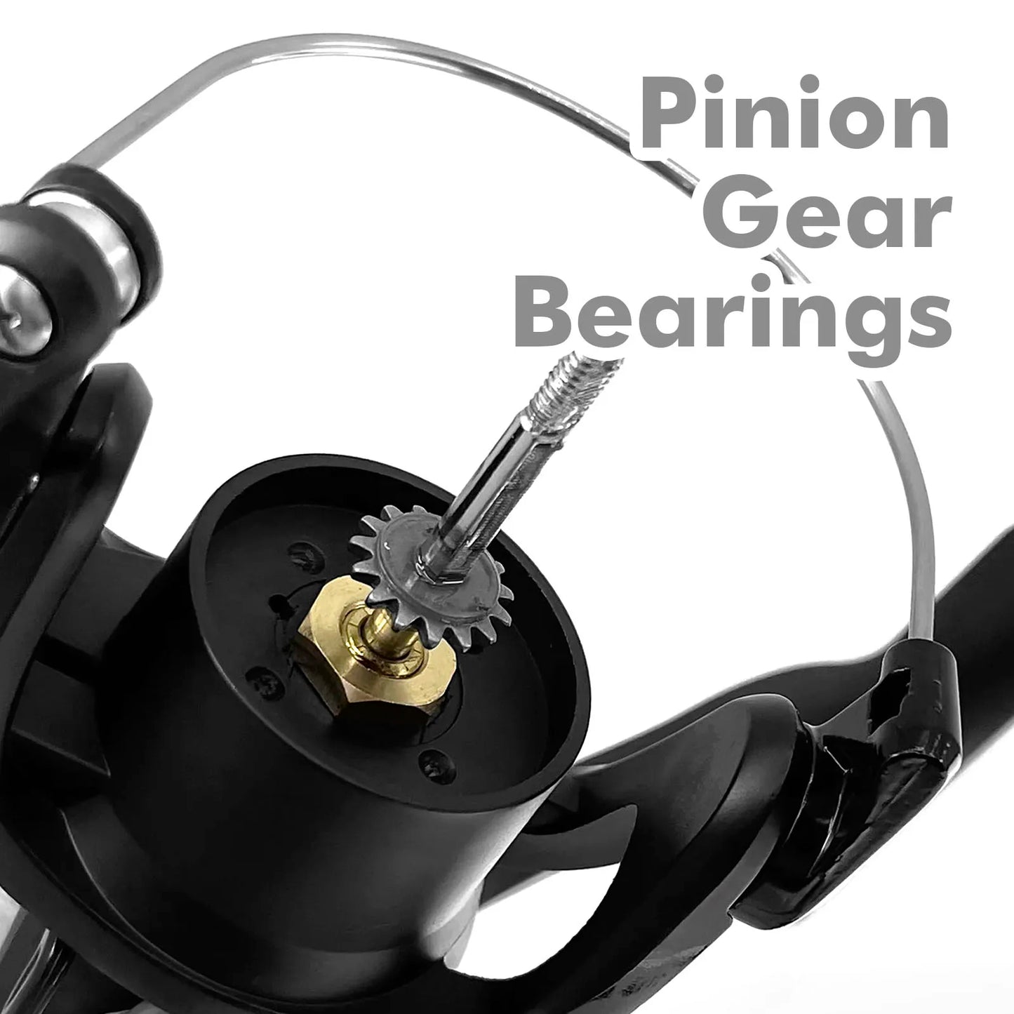 5.0:1 Spinning Fishing Reel Shallow Spool Max Drag 10kg 8BB Bass Pike Fishing For Carp fishing Wheel Salt Water Fishing Reel