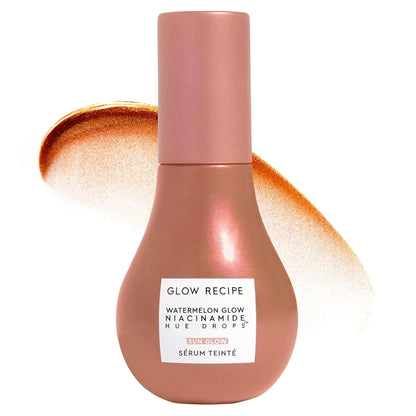 40mL SKin Care Bronzing Drops to Brighten & Hydrate - Skincare Makeup Primer & Liquid Highlighter to Blur Pores for a Radiant