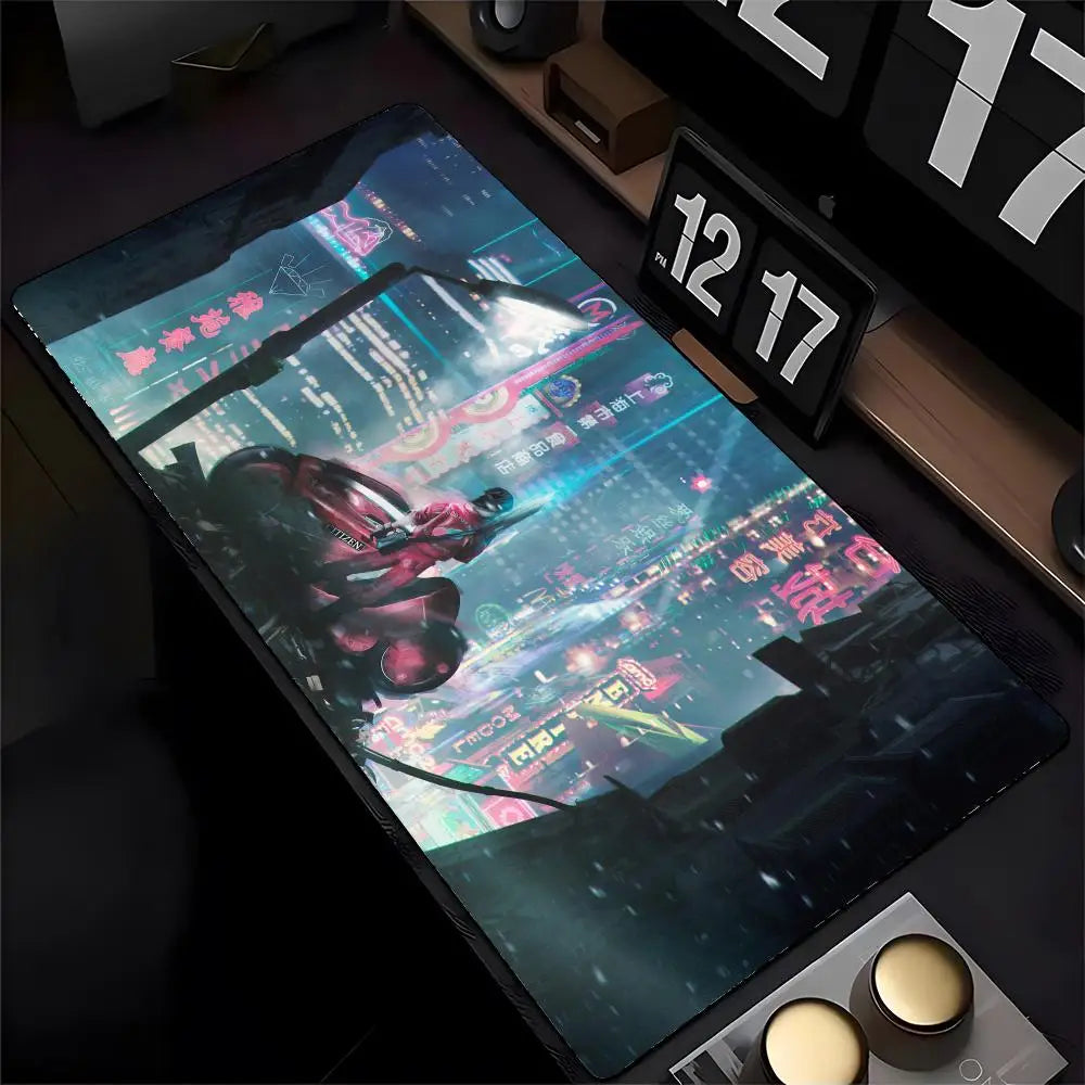 Akira Mouse Pad Mousepad HD Printing Computer Gamers Locking Edge Non-slip Mouse Pad XXL90x40cm Keyboard PC Desk Pad