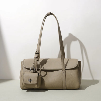 Women's Genuine Grade Cowhide Leather Fashion Tote Handbag Luxury Designer Brand Ladies Shoulder Underarm Bag for Woman 2026 New