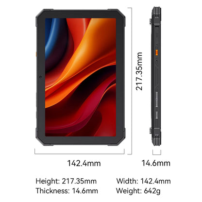 Android Tablet Cubot TAB KingKong Mini, 10200mAh Mega Battery 16GB(6+10),128GB, Camping Light, 8.68-inch Screen, 48MP Camera,GPS