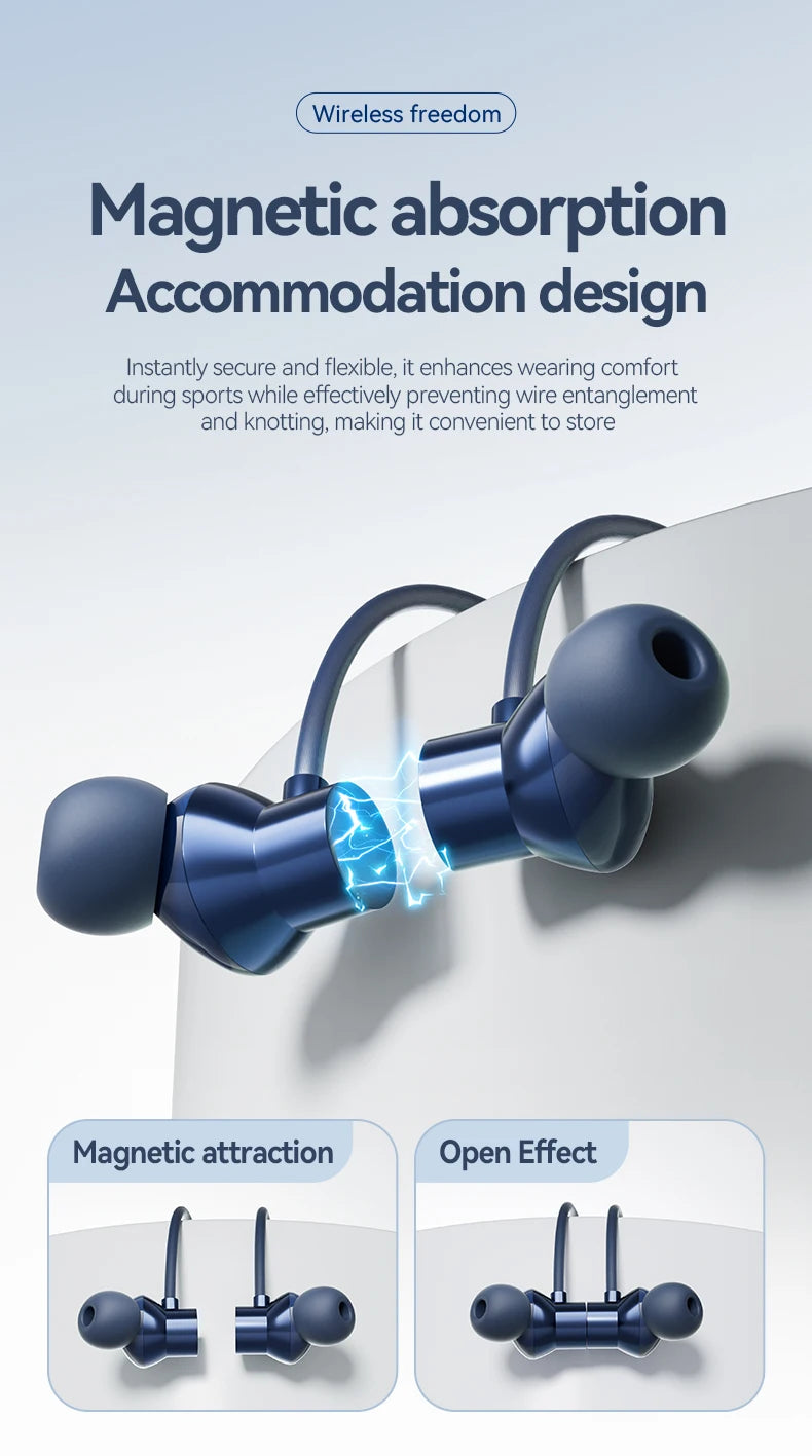 Acer Ohr561 Wireless Neckband Bluetooth Headphones, In-Ear Design, Comfortable to Wear, Bluetooth 5.4 Chip with Low Power Consumption, 20 Hours of Long-Lasting Battery Life, Dedicated for Sports and Running
