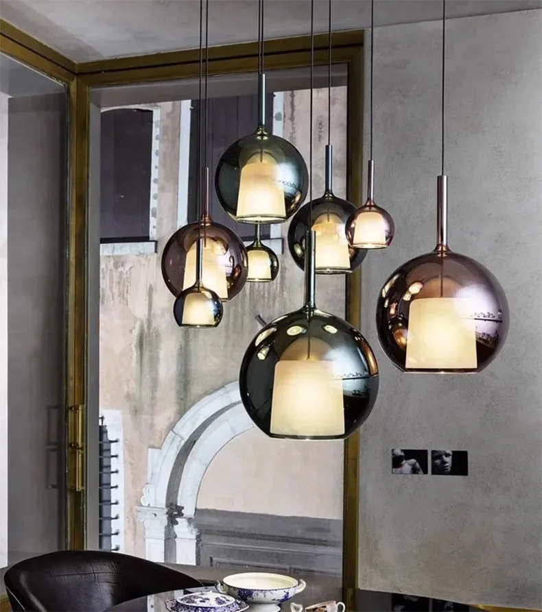 Modern Home Decor LED Lights Pendant Light Lamps For Living Room Chandeliers For Dining Room Hanging Light Indoor Lighting