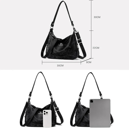 Genuine  3 Layers Luxury Designer Purses and Handbags Women Bag High Quality Leather Shoulder Sac  Bags for Women 2024Sac A Main
