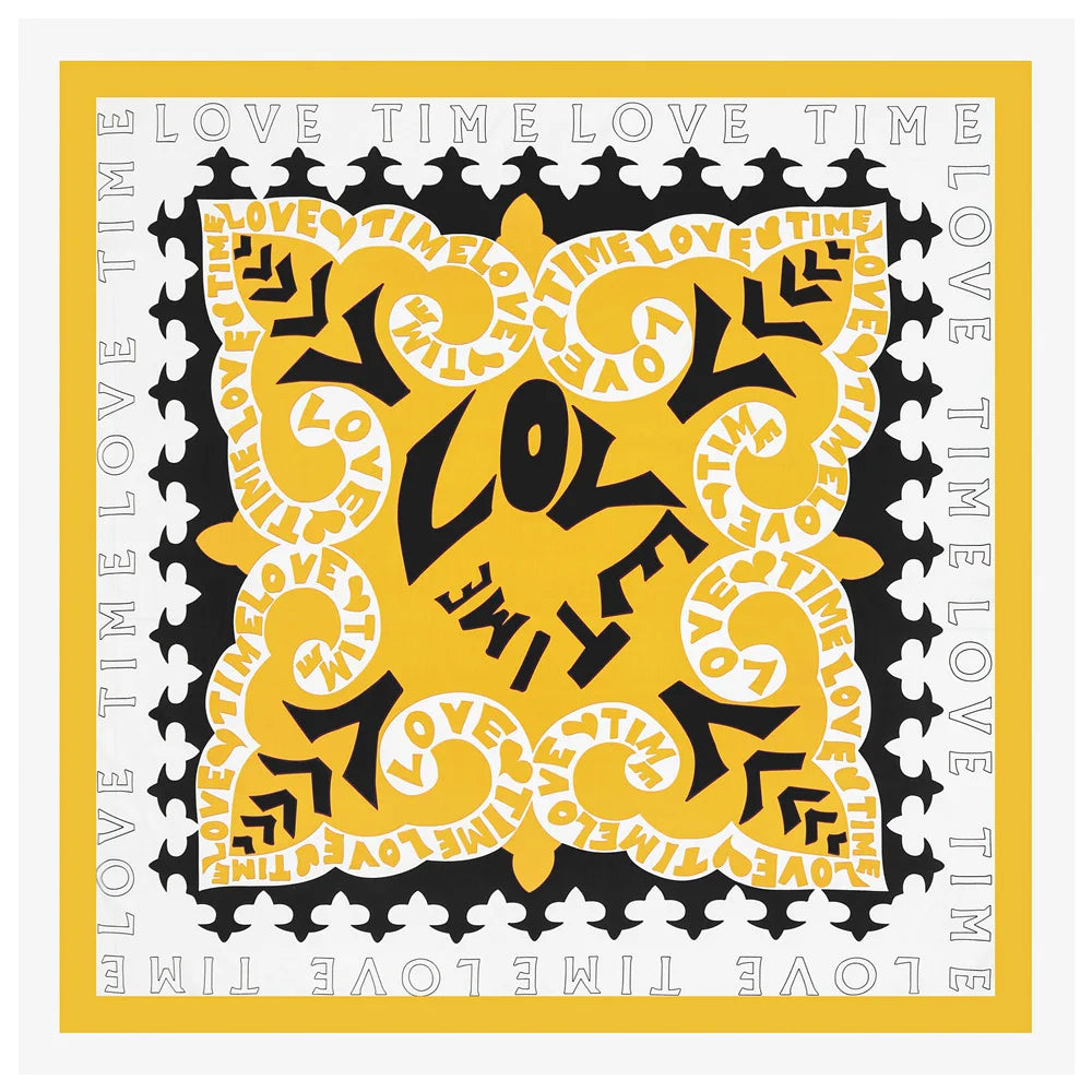 130CM Silk Scarf Women Horse Head Print Stoles Square Scarves Wraps Large Bandana Kerchief Hijabs Female Silk Foulards Sjaal