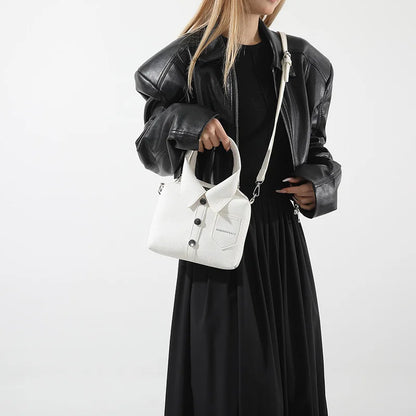 PU Square Compact Shoulder and Crossbody Bags Zipper Unique Design High Quality Hand Bags for Women 2026 Designer Style Bolso