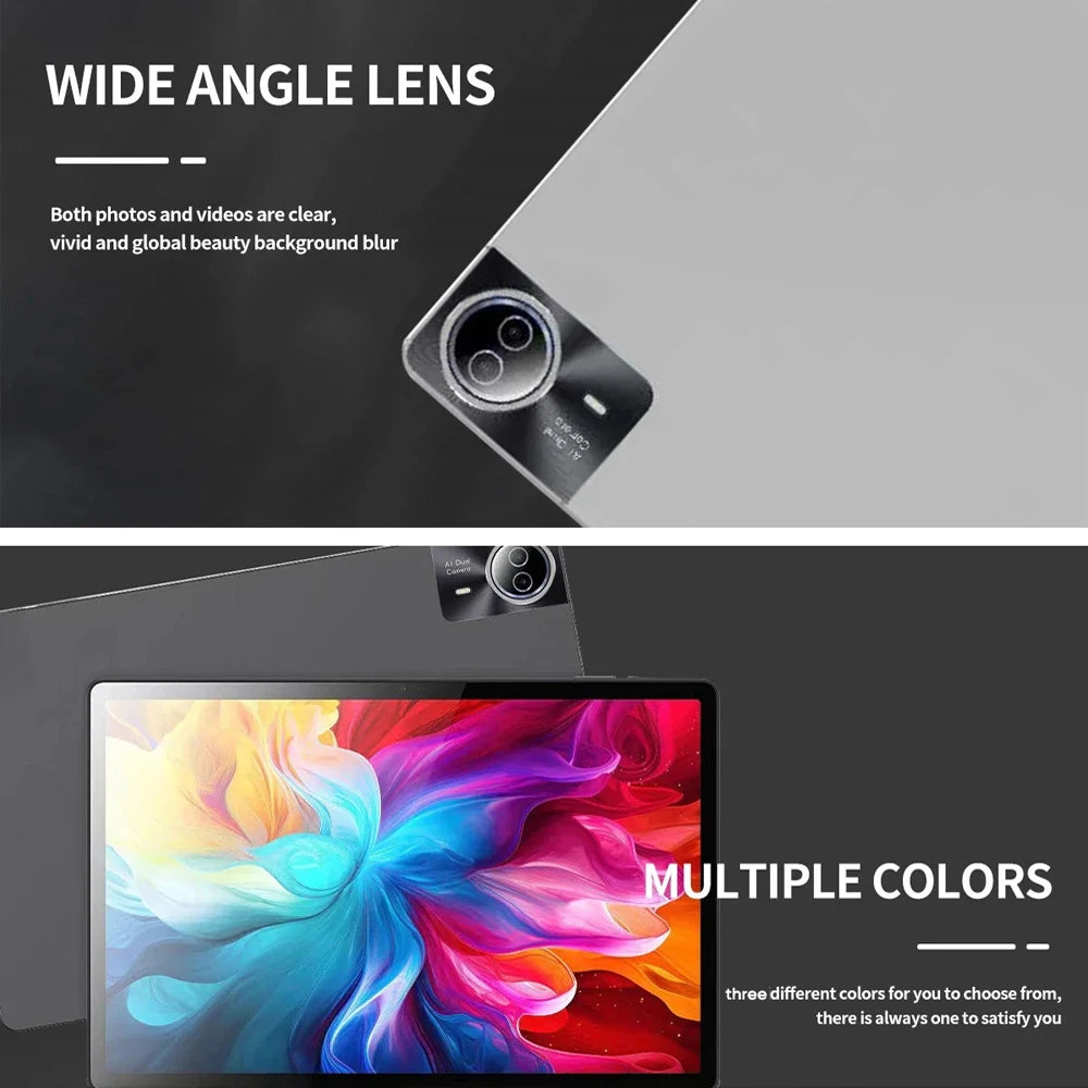 2026 High Defined Android 15 Tablet 14 inch Tablet PC 20GB 512GB 12900mAh Phone Call BT5.0 5G WiFi GPS Google Play Laptop Pads