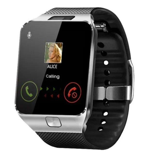New Watches Mens 2025 Sport Watch Electronic Clock Support TF SIM Card Camera SMS Call Women Smartwatch for Android Phone