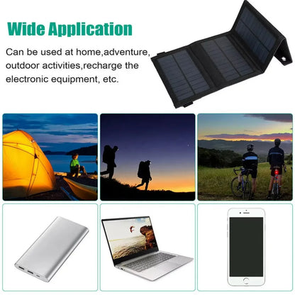 Portable Folding Solar Charger Power Bank Solar Panel for Mobile Phones and Laptops with 40W/50W Power Options