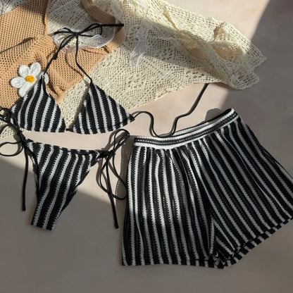 2026 Sexy Bikinis Female Swimsuits Women Three-Piece Swimwear Beach Swimming Wear Bathing Suits Brazilian Bikini Set Pool Bather
