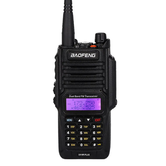 Baofeng UV-9R 5W IP67 Waterproof Walkie Talkie with CE FCC Communication Transceiver UHF VHF Dual Band Ham Radio