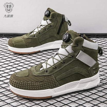 JG WOLVES Motorcycle Boots 2027 New Men Women Motorbike Riding Shoes Breathable Biker Boots Motorboats Motorcycle Shoes Bota