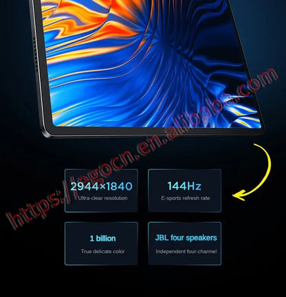 Matte Display Lenovo Xiaoxin Pad Pro 2025 12.7 Inch Matte Comfortable Visual Screen Eye protection Dimensity 8300 Android Tablet