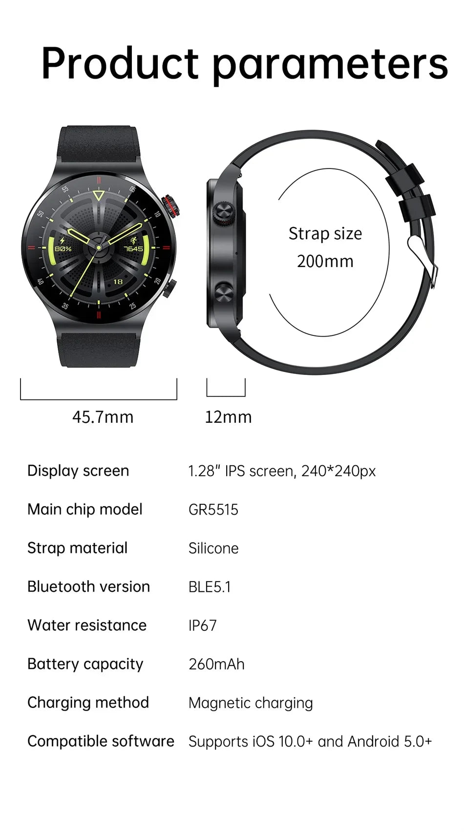 GPS ECG+PPG Bluetooth Call Smart Watch Men 2025 Sports Bracelet NFC Waterproof Custom Watch Face Men SmartWatch For IOS Android