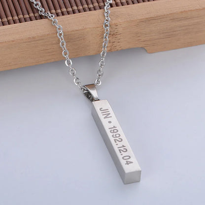 Kpop Group Members SUGA V J HOPE RM JIMIN Rings For Women Size 8# Anillos Mujer