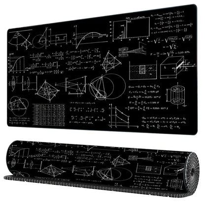mathematical formula MousePad Mouse Pad Large Computer Office Table Mat XXL Anti-slip HD Gaming Keyboard Mousepads Long Desk Mat