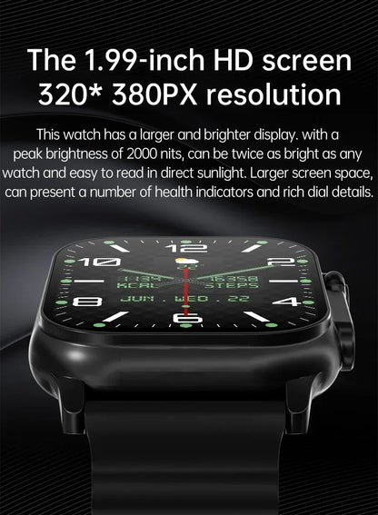 2026 Original T900 Ultra 2 Smart Watch 49mm Men Women Bluetooth Call Music Game Wireless Charging NFC Smartwatch For Android IOS