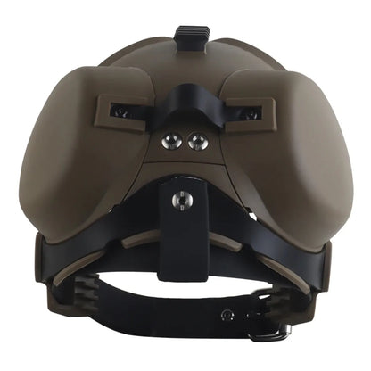 ATUBAN Tactical Dog Military Hunting Training K9 Helmet, Large Dog Patrol Dogs Sheepdog Pet Motorcycle Protective Helmet Goggles