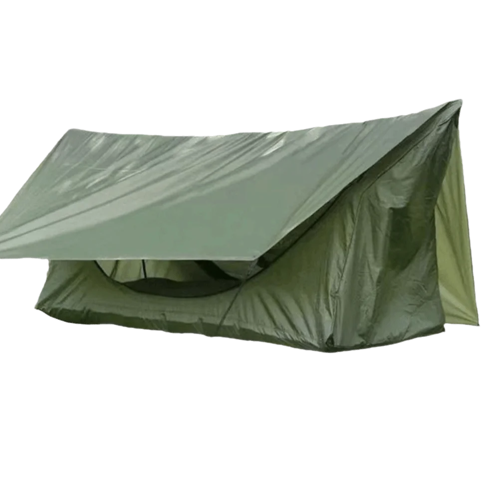 200x80cm Mosquito Net Hammock Sunshade Canopy Rainproof Outdoor Camping Shelter with Mosquito Net Portable Swing Hammock