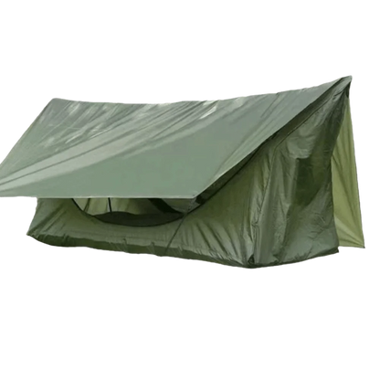 200x80cm Mosquito Net Hammock Sunshade Canopy Rainproof Outdoor Camping Shelter with Mosquito Net Portable Swing Hammock