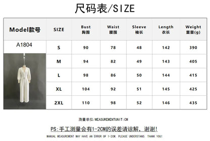 Elegant Jumpsuit Women's V Neck Puff Sleeve Belt Free Wide Leg Casual Rompers Workplace Urban Commuting Business Sexy Jumpsuites