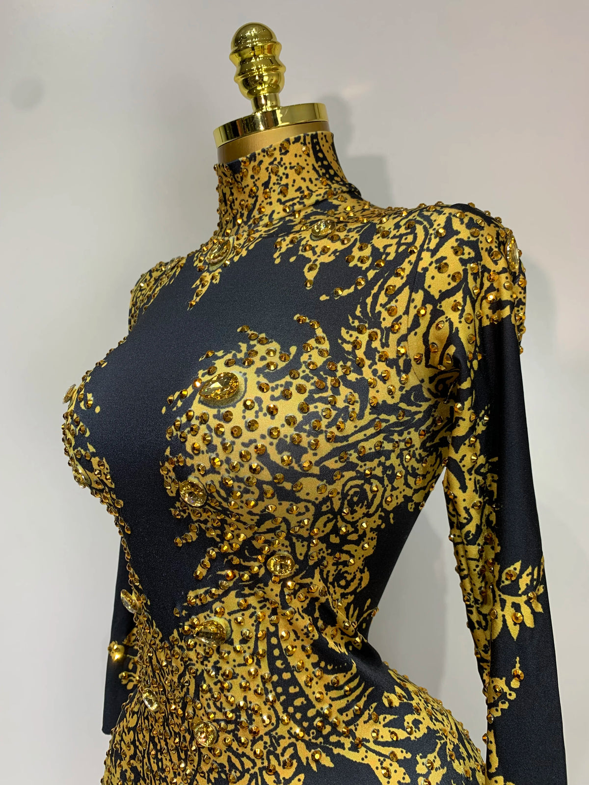 Sparkly Rhinestones Jumpsuit Fashion Sexy Stretch Dance Costume Nightclub Bodysuit Birthday Outfit Evening Party Leggings