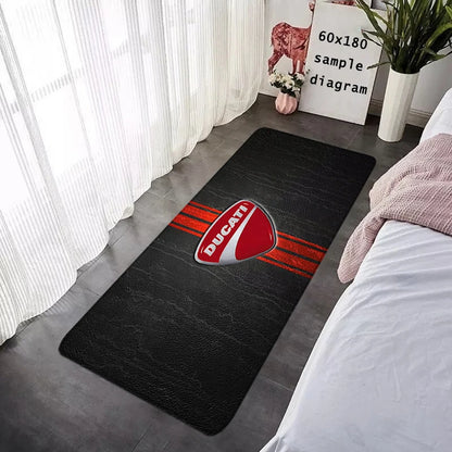 House Entrance Doormat Hallway Carpet Motorcycle Living Room Rugs D-Ducati Foot Carpets Bath Rug Floor Mats Non-slip Home Decor