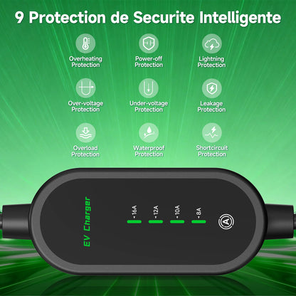Puppyfc 3.5kw Electric Car Charger Type 2 Type 1 GBT Charging EV Charging Station Wallbox EVSE Charger Home EV Charger 16A