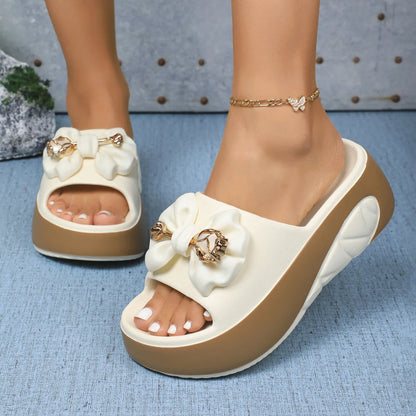 2025 Women Slippers EVA Soft Sole Summer Casual Women Platform Sandals Fashion Non-Slip Beach Slippers Luxury Slides Women